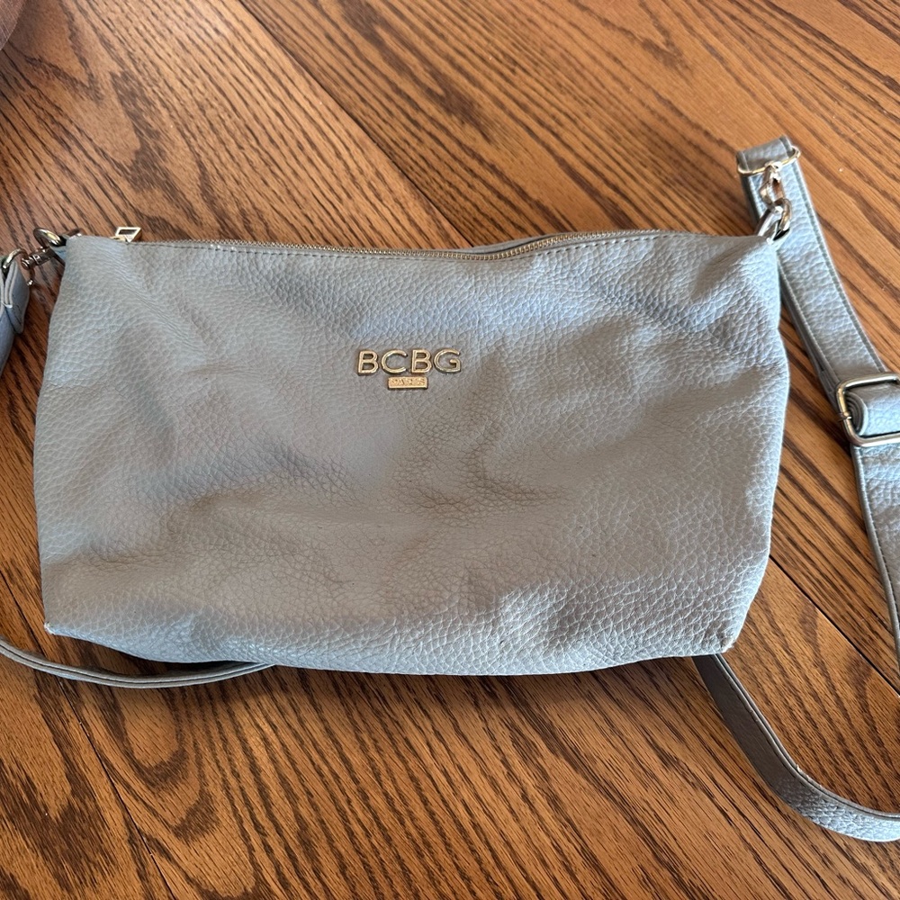 BCBG Gray Crossbody Bag